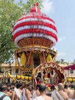 Shashti Rathotsava at Shrimat Ananteshwar Temple, Vittla (7 Dec 2024). Picture Courtesy:  Shri Ganesh Damble